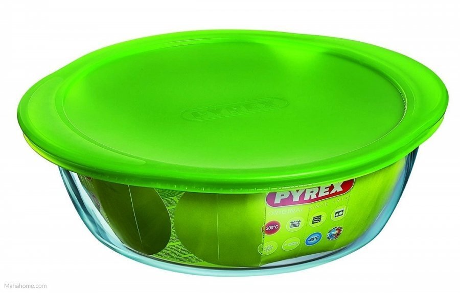 Kuumakindel vorm kaanega Pyrex Cook & Store, 26 cm hind ja info | Ahjuvormid ja küpsetustarvikud | kaup24.ee