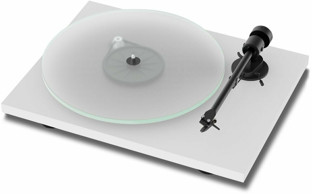 Vinüülplaadimängija Pro-Ject T1 White OM5E hind ja info | Vinüülplaadimängijad ja grammofonid | kaup24.ee