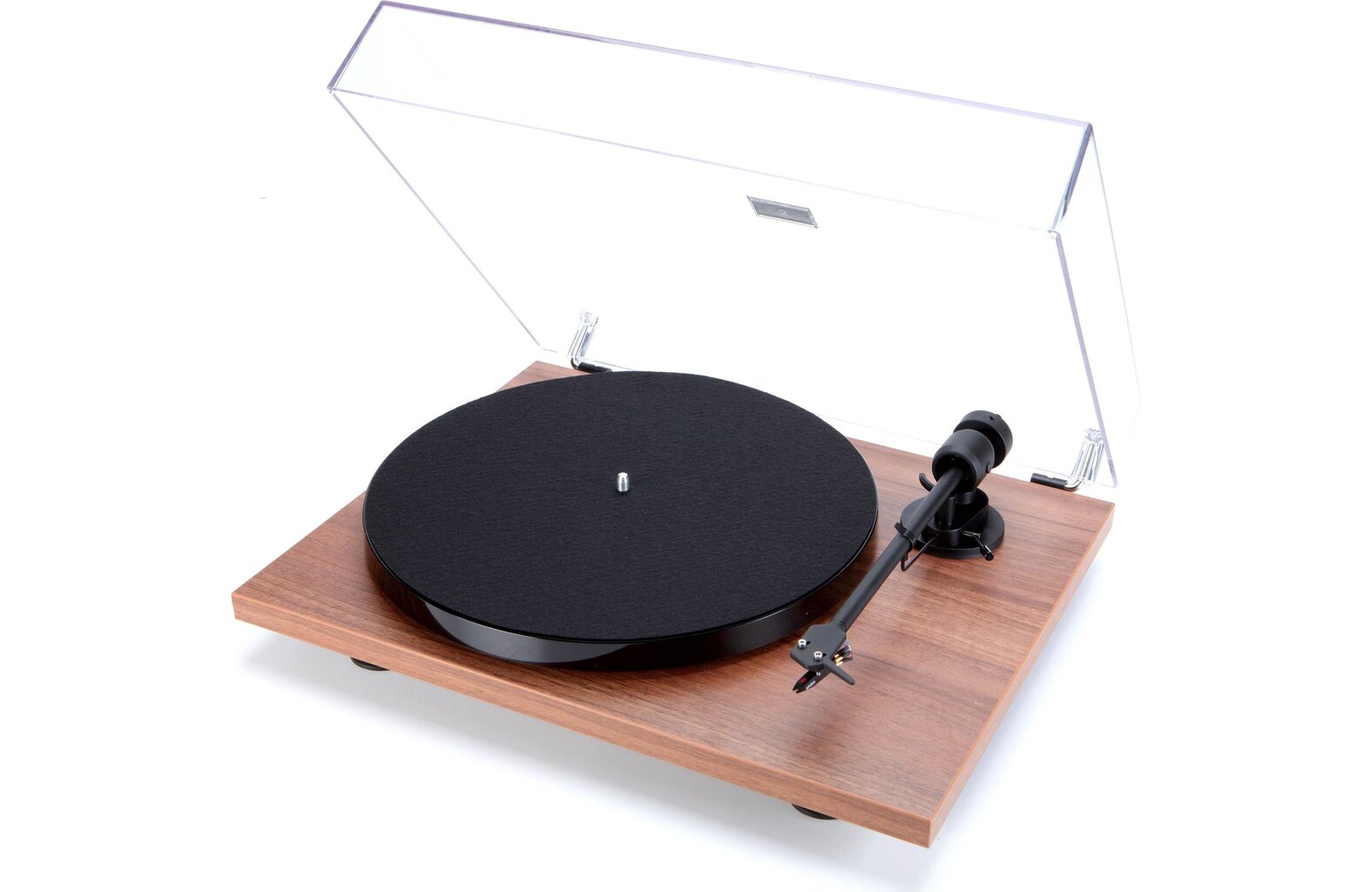 Vinüülplaadimängija Pro-Ject E1 BT Walnut hind ja info | Vinüülplaadimängijad ja grammofonid | kaup24.ee