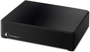 Vinüülplaadimängija Pro-Ject Phono Box E MM/MC Black цена и информация | Проигрыватели для пластинок, патефоны | kaup24.ee