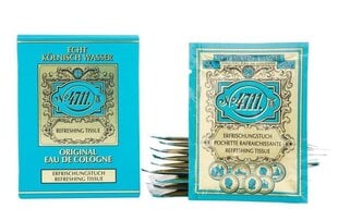 Niisked salvrätikud Maurer & Wirtz 4711 Original unisex 10 tk hind ja info | Lõhnastatud kosmeetika naistele | kaup24.ee