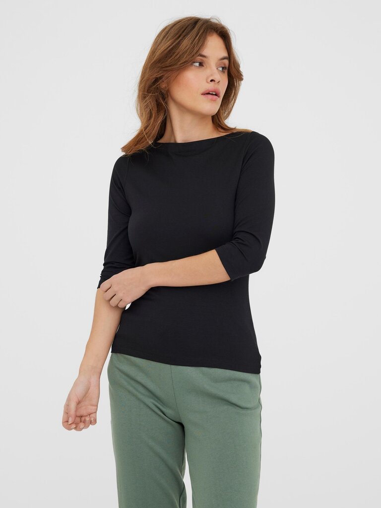 Vero Moda naiste särk 10274133*01, must hind ja info | Naiste T-särgid, topid | kaup24.ee