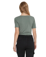 Женская футболка VMPANDA Slim Fit 10231753 Лавровый венок цена и информация | Женские футболки | kaup24.ee