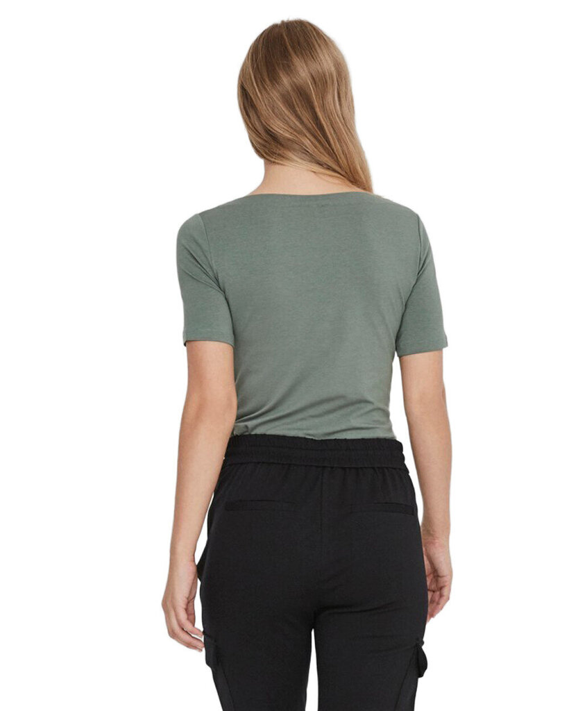 Naiste T-särk VMPANDA Slim Fit 10231753 loorberipärg цена и информация | Naiste T-särgid, topid | kaup24.ee