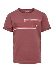 Детская футболка ONLY PLAY 15254010*01 5715316252900, серо-розовая  цена и информация | Рубашки для мальчиков | kaup24.ee