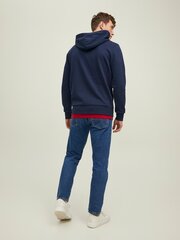 JACK & JONES meeste dressipluus 12211515*03, tumesinine 5715309736875 цена и информация | Мужские толстовки | kaup24.ee