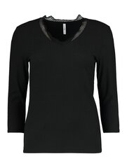 Женская рубашка Hailys LILL TSP*01 4067218035725, черная  цена и информация | Женские футболки | kaup24.ee