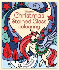 Christmas Stained Glass Colouring hind ja info | Väikelaste raamatud | kaup24.ee