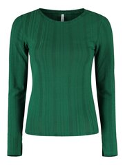 Женская футболка с длинным рукавом HAILYS LIAH TSP*01 4067218035305, зелёная  цена и информация | Женские блузки, рубашки | kaup24.ee