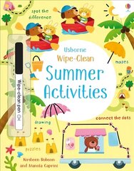 Wipe-Clean Summer Activities hind ja info | Väikelaste raamatud | kaup24.ee