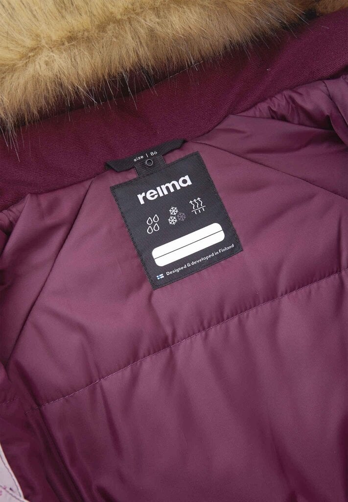 Reima laste kombinesoon 160g Lappi 5100129A*4703, roosa/fuksia 6438429870029 hind ja info | Tüdrukute joped ja mantlid | kaup24.ee