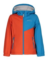 Icepeak laste softshell-jope Jenett 51868-9*642, punane/sinine 6438522064530 hind ja info | Poiste kampsunid, vestid ja jakid | kaup24.ee