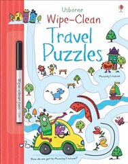 Wipe-clean Travel Puzzles UK hind ja info | Väikelaste raamatud | kaup24.ee