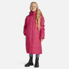 Huppa tüdrukute talvemantel NINA 300g, fuksia цена и информация | Куртки, пальто для девочек | kaup24.ee
