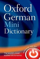 Oxford German Mini Dictionary 5th Revised edition hind ja info | Võõrkeele õppematerjalid | kaup24.ee