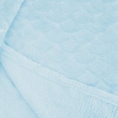 Декоративный плед из микроволокна Sardi Light Blue, 150x200 см цена и информация | Покрывала, пледы | kaup24.ee