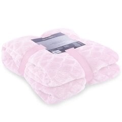 Одеяло Sardi из микрофибры пудрово-розового цвета 220x240 см цена и информация | Покрывала, пледы | kaup24.ee