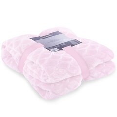 Одеяло Sardi из микрофибры пудрово-розового цвета 170x200 см цена и информация | Покрывала, пледы | kaup24.ee