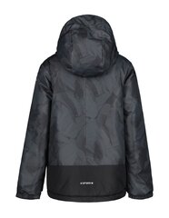 Детская куртка Icepeak 160 г, Lutcher 50033-2*990, черная/серая, 6438522713766 цена и информация | Куртки для мальчиков | kaup24.ee