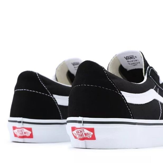 Vans meeste seemisnahast tennised SK8-Low 0A4UUK6BT*01, must/valge 192828701594 hind ja info | Spordi- ja vabaajajalatsid meestele | kaup24.ee