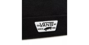 Мужская шапка Vans MILFORD BEANIE VN000UOU*BLK, черная, 887040896684 цена и информация | Мужские шарфы, шапки, перчатки | kaup24.ee