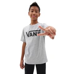 Детская футболка Vans Classic VN000IVF*ATJ, серая/черная, 191928873569 цена и информация | Рубашки для мальчиков | kaup24.ee