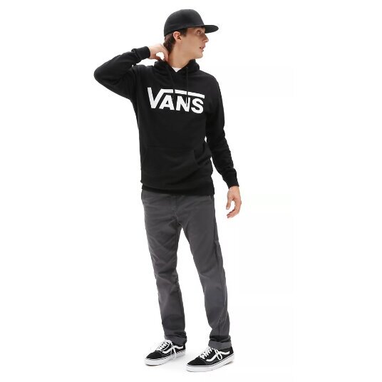 Vans dressipluus CLASSIC VN0A456B*Y28, must/valge 193392130070 цена и информация | Meeste spordiriided | kaup24.ee