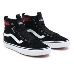 Vans meeste tennised Filmore HI Guard VN0A5HZK*9BY, must/valge 195437380242 цена и информация | Кроссовки для мужчин | kaup24.ee