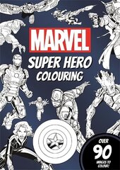 Marvel Super Hero Colouring hind ja info | Väikelaste raamatud | kaup24.ee