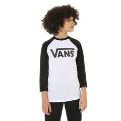 Vans laste särk VN0003P3*YB2, valge/must 190289378164 цена и информация | Рубашки для мальчиков | kaup24.ee