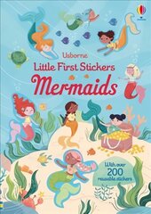 Little First Stickers Mermaids hind ja info | Väikelaste raamatud | kaup24.ee