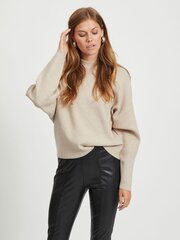 Vila naiste pullover 14060140*01, beež 5713785428468 цена и информация | Женские кофты | kaup24.ee