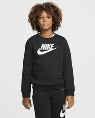 Nike Sportswear Club детский свитшот CV9297*011, черный 194277489429 цена и информация | Свитеры, жилетки, пиджаки для мальчиков | kaup24.ee