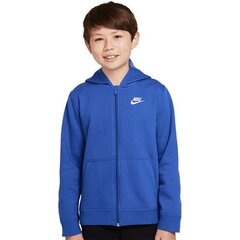 Nike детская спортивная кофта BV3699*480, ультрамарин 195871867569 цена и информация | Свитеры, жилетки, пиджаки для мальчиков | kaup24.ee