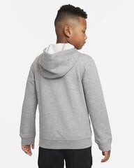 Nike детская спортивная кофта DD1698*091, серый 194955977613 цена и информация | Свитеры, жилетки, пиджаки для мальчиков | kaup24.ee