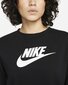 Nike naiste dressipluus NSW CLUB FLC GX STD CREW, must цена и информация | Naiste spordiriided | kaup24.ee