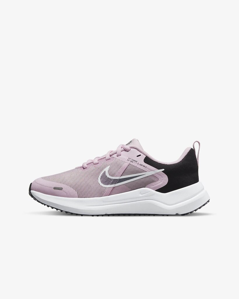 Nike laste spordijalatsid Downshifter 12 DM4194*600, roosa/must 195870280604 hind ja info | Laste spordijalatsid | kaup24.ee