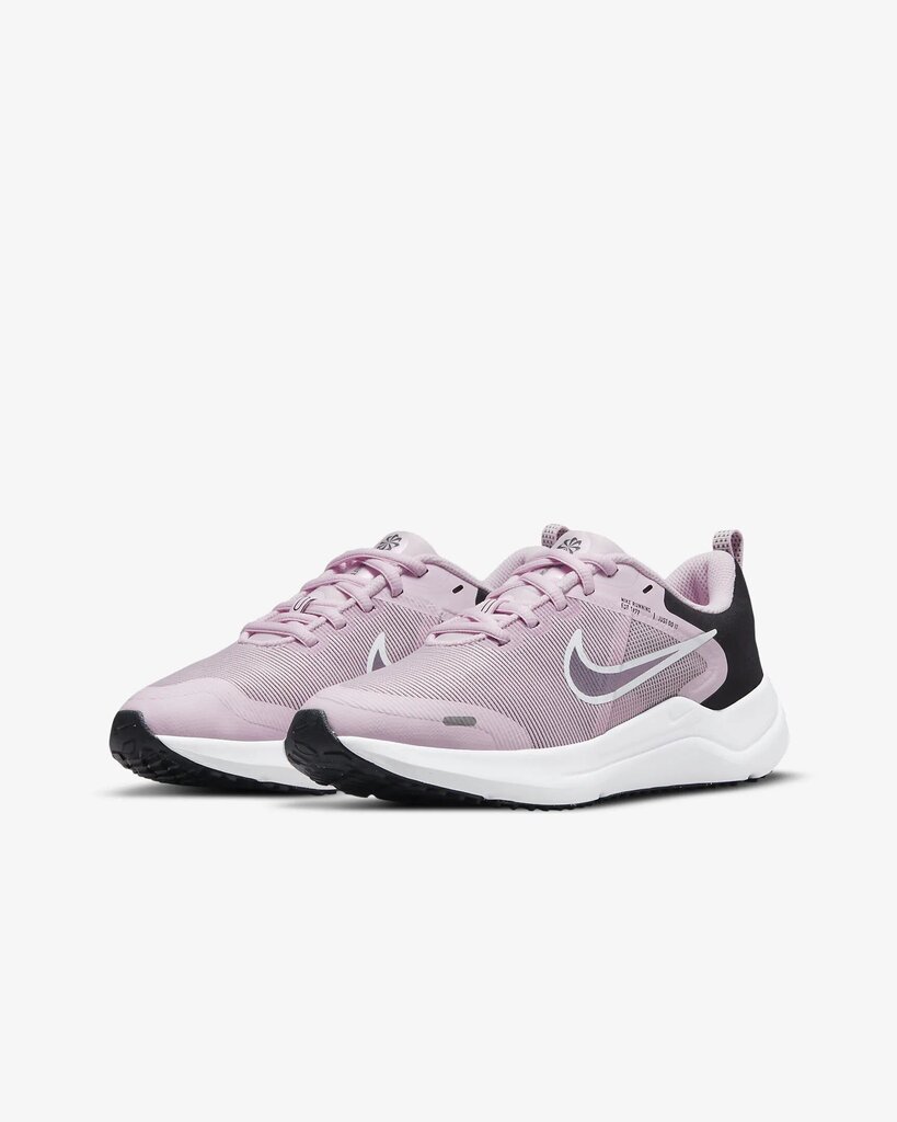 Nike laste spordijalatsid Downshifter 12 DM4194*600, roosa/must 195870280604 цена и информация | Laste spordijalatsid | kaup24.ee