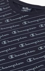 Champion ДЕТСКАЯ ФУТБОЛКА  306118*BL501, тёмно-синий 8054112613582 цена и информация | Рубашки для мальчиков | kaup24.ee