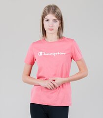 Champion  женская футболка 115422*PS171, розовый 8054112530339 цена и информация | Женские футболки | kaup24.ee