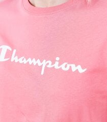 Champion  женская футболка 115422*PS171, розовый 8054112530339 цена и информация | Женские футболки | kaup24.ee