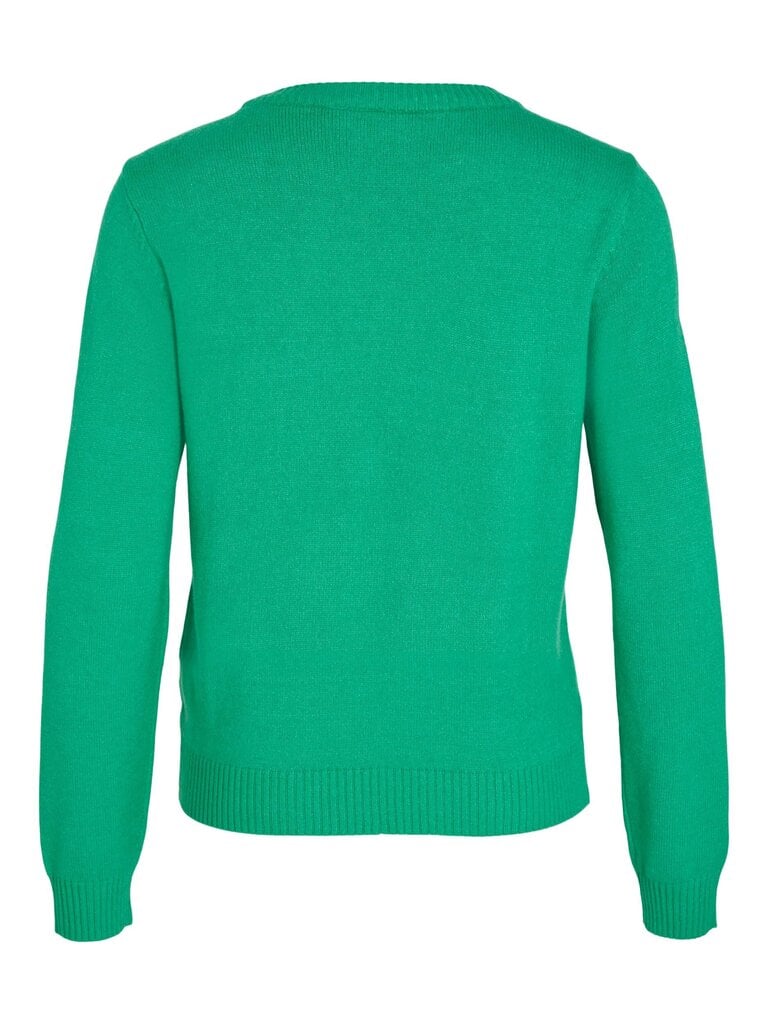 Vila naiste pullover 14054177*05, roheline/kel 5715309573968 цена и информация | Naiste kampsunid | kaup24.ee