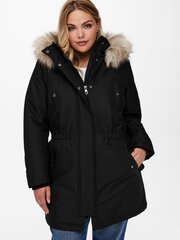 Only Carmakoma naiste parka 15185999*01, must 5715105947499 цена и информация | Женские куртки | kaup24.ee