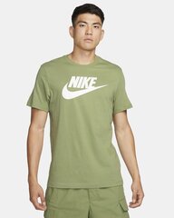 Nike meeste T-särk AR5004*334, roheline/valge 195871844232 цена и информация | Мужские футболки | kaup24.ee