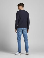 JACK & JONES meeste pullover 12193507*01, tumesinine 5715108517880 цена и информация | Мужские свитера | kaup24.ee