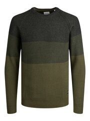 JACK & JONES МУЖСКОЙ ДЖЕМПЕР 12220815*03, оливковый 5715312966153 цена и информация | Мужские свитера | kaup24.ee