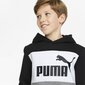 Puma laste dressipluus 849081*01, must/valge 4064535880779 hind ja info | Poiste kampsunid, vestid ja jakid | kaup24.ee