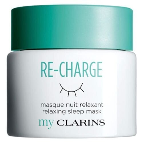 Niisutav öömask Clarins My Clarins Re-Charge Sleep Mask, 50 ml hind ja info | Näomaskid, silmamaskid | kaup24.ee