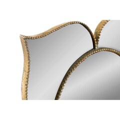Seinapeegel DKD Home Decor kristall kuldne vaik (38 x 1.5 x 38 cm) hind ja info | Peeglid | kaup24.ee