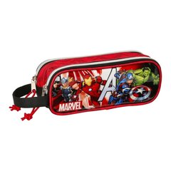 Koolikott The Avengers Infinity punane must (21 x 8 x 6 cm) hind ja info | Pinalid | kaup24.ee